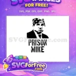 Free Bandana Prison Mike Free Angry Expression The Office Free SVG - Instant Download