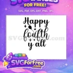 Free Patriotic Stars Free Stripes The of July Quotes Free SVG 1 - Instant Download