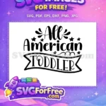 Free Patriotic Quote Free July 4th America Free SVG - Instant Download