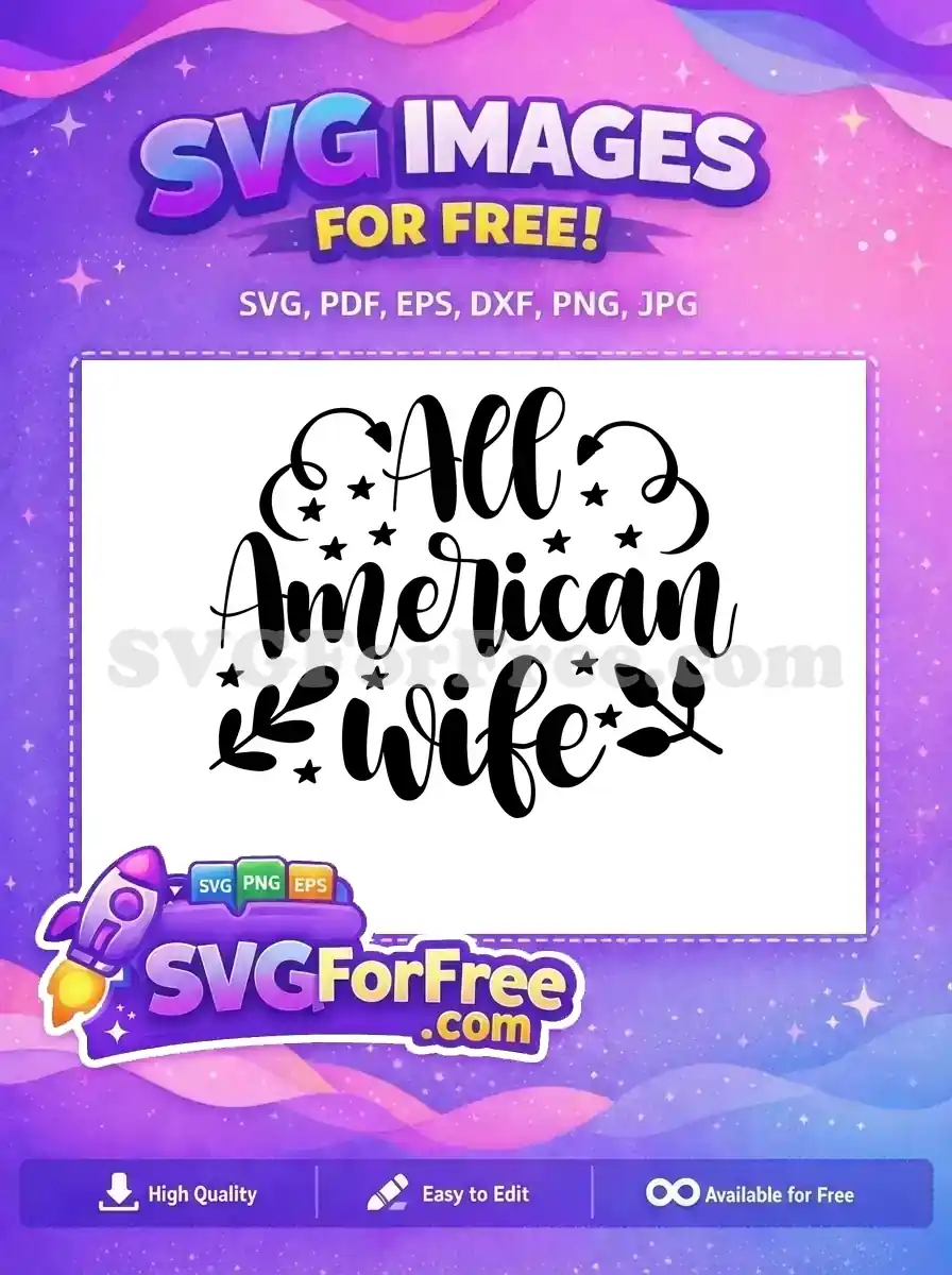 Free Patriotic Stars Free Stripes The of July Quotes Free SVG 3