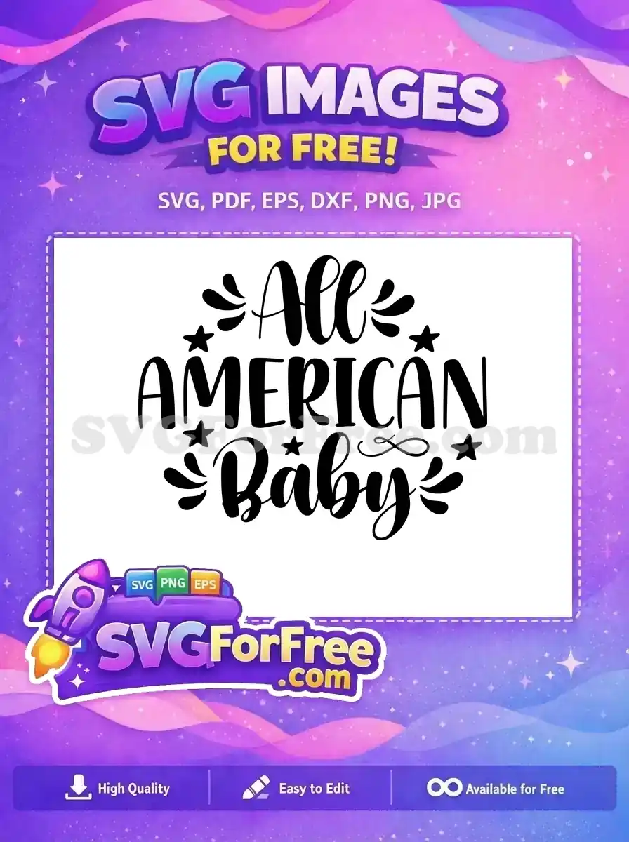 Free Patriotic Design Free July Quotes 4th Free SVG 1