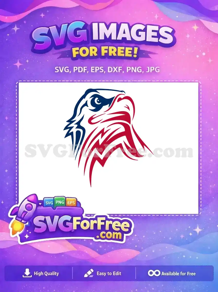Free Patriotic Eagle Free July Quotes Free SVG