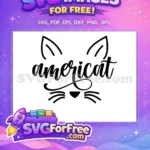 Free Patriotic Design Free Independence Day 4th of July Free SVG - Instant Download