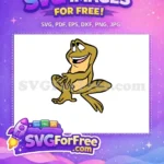 Free Happy Frog Free Tiana Princess Movie Free SVG - Instant Download
