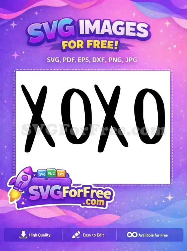 Free Hugs and Kisses Free Tic Tac Toe Design Free SVG Free Hugs and Kisses Free Tic Tac Toe Design Free SVG
