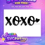 Free Hugs Kisses Free Valentines Day Card Free SVG - Instant Download