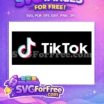 Free Cyan Detail Free Magenta Detail TikTok Free SVG 1 - Instant Download