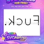 Free Bold Lettering Free TikTok SVG Free SVG - Instant Download