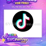 Free Glitch Effect Free Cyan Magenta TikTok Free SVG - Instant Download