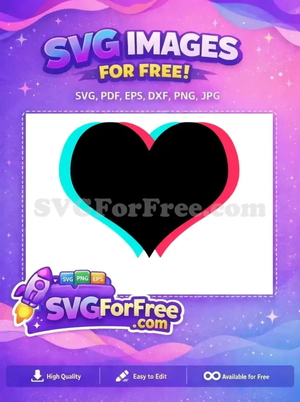 Free Cyan Overlay Free Fuchsia Overlay TikTok Free SVG