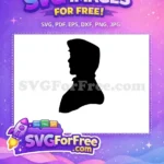 Free Royal Profile Free Sleeping Beauty Silhouette Aurora Disney Princess Free SVG - Instant Download