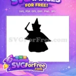 Free Witch Hat Free Magic Staff Aurora Disney Princess Free SVG - Instant Download