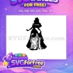 Free Maleficent Raven Staff Free Evil Horns Aurora Disney Princess Free SVG - Instant Download