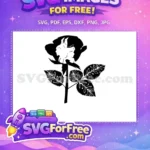 Free Maleficent Horns Free Aurora Crowned Silhouette Disney Princess Free SVG - Instant Download