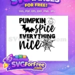 Free Smiling Pumpkin Free Dripping Text Bat Spiderweb Autumn Quotes Free SVG - Instant Download