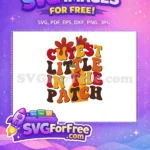 Free Cute Retro Wavy Free Patch Autumn Quotes Free SVG - Instant Download