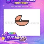 Free Salmon Bassinet Free White Circle Detail Baby Line Icons Free SVG - Instant Download
