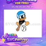 Free Daffy Free blue helmet Baby Looney Tunes Free SVG - Instant Download