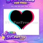 Free Cyan Overlay Free Magenta Details TikTok Free SVG - Instant Download