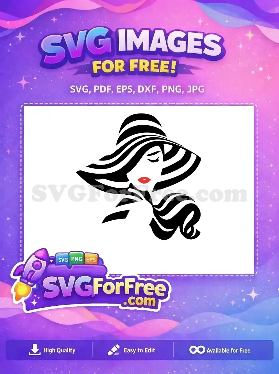Free Eyelash Detail Free Red Lips TikTok Free SVG