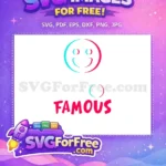 Free Cyan Magenta Effect Free TikTok Famous Free SVG - Instant Download