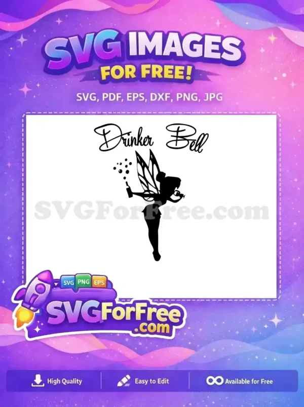 Free Silhouette Wings Free Grumpy Face Tinker Bell Free SVG
