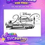 Free Disney Memories Free Castle Silhouette Disney Free SVG - Instant Download
