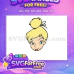 Free Blonde Hair Free Blue Eyes Tinkerbell Free SVG 1 - Instant Download