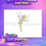 Free Blonde Bun Free Green Dress Peter Pan Free SVG - Instant Download