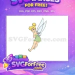 Free Angry Expression Free Blonde Hair Tinkerbell Free SVG - Instant Download