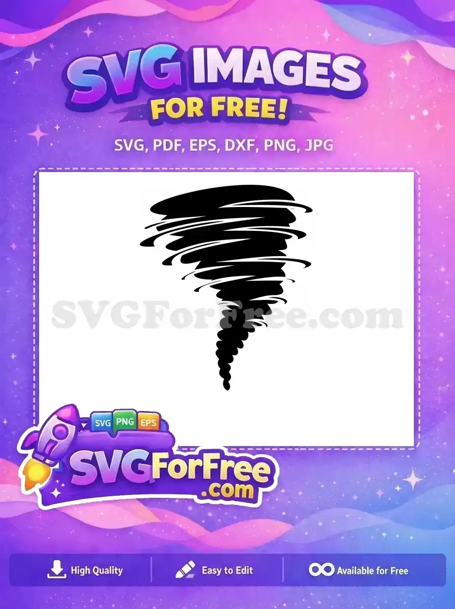Free Category 1 Free Tornado SVG Design Free SVG