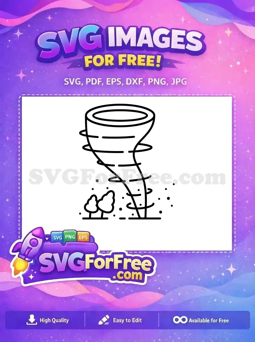 Free Swirling Black Lines Free Debris Field Twister Free SVG