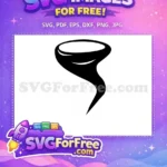 Free Number One Free Tornado Technique One Free SVG - Instant Download