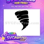 Free Dark Swirling Free Wind Tornado Free SVG - Instant Download