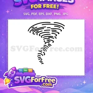 Free Black Graphic Free Swirling Tornado Design Free SVG Free Black Graphic Free Swirling Tornado Design Free SVG