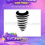 Free Swirling Lines Free Abstract Tornado Category 1 Free SVG - Instant Download