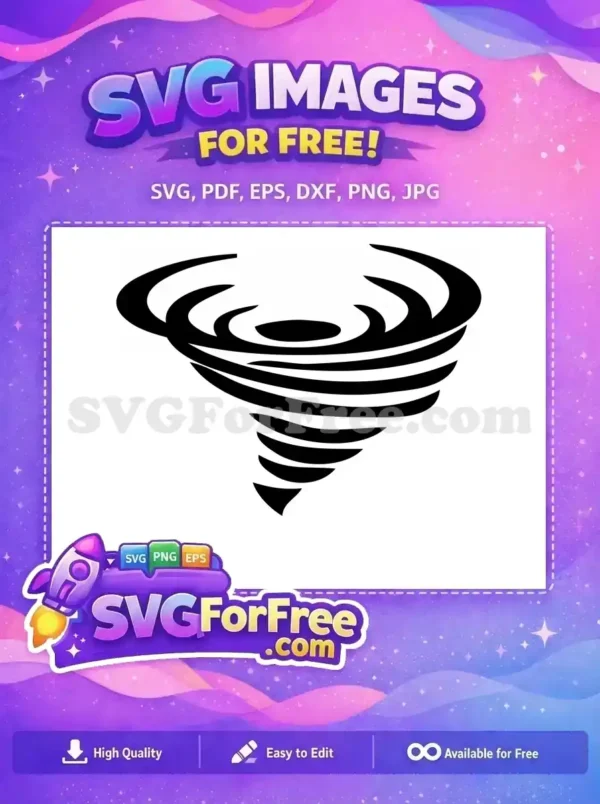 Free Black Rotating Shapes Free Nature Disaster Movie Free SVG