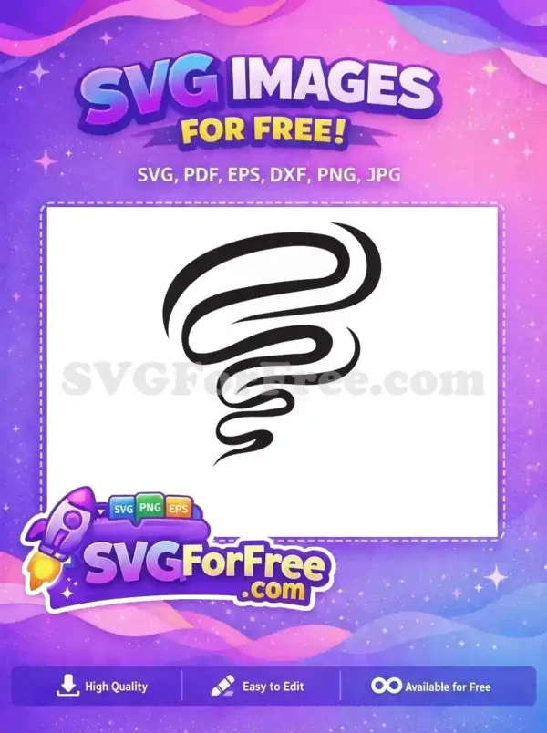 Free Dark Swirling Free Smoke Tornado Weather Free SVG