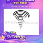 Free Black Arcs Free White Accents Tornado Free SVG - Instant Download
