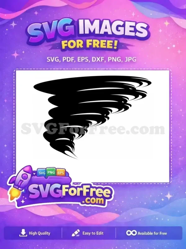 Free Swirling Clouds Free Nature Tornado Free SVG