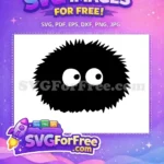 Free Soot Sprite Free Googly Eyes Totoro Free SVG 2 - Instant Download