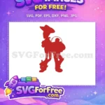 Free Sheriff Woody Free Cowboy Silhouette Toy Story Free SVG - Instant Download