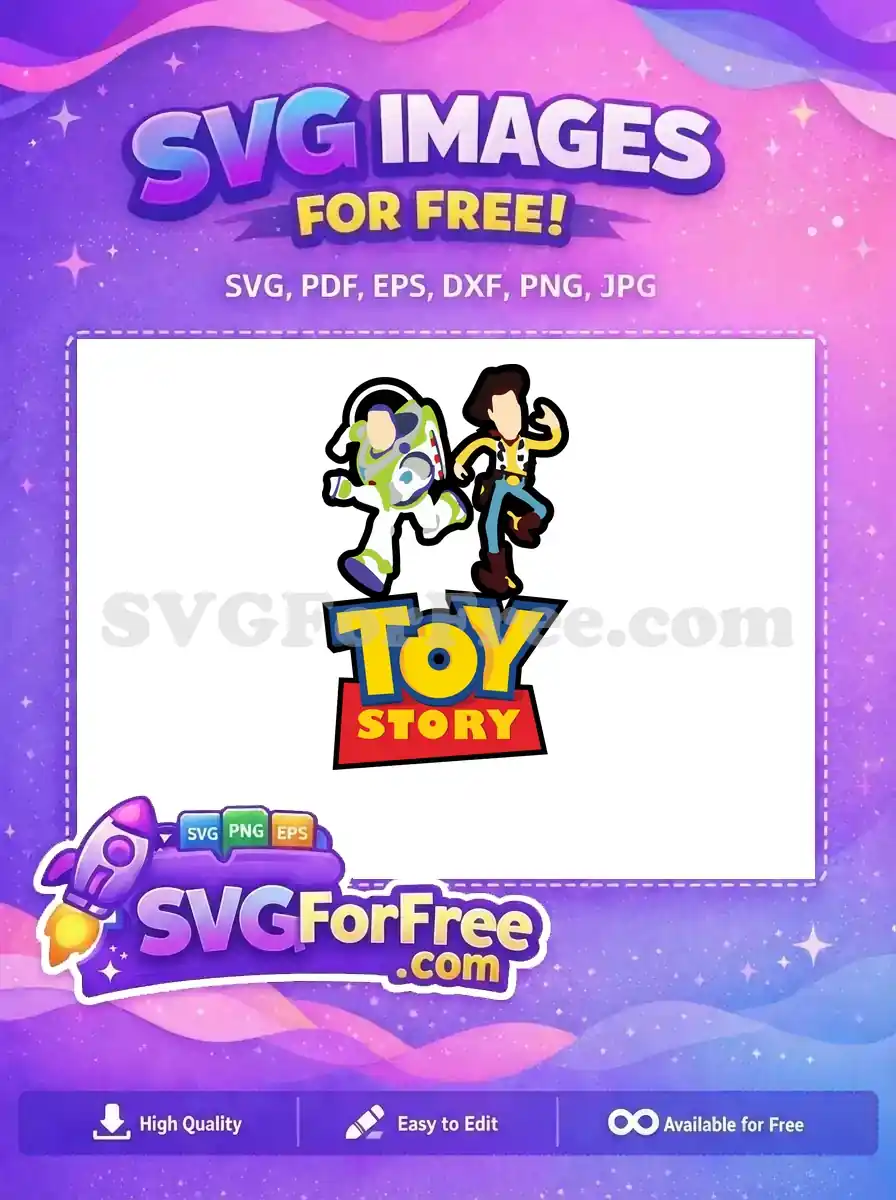 Free Buzz Lightyear Free Sheriff Woody Toy Story Free SVG