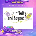 Free Planet Stars Free Rocketship To Infinity Toy Story Free SVG - Instant Download