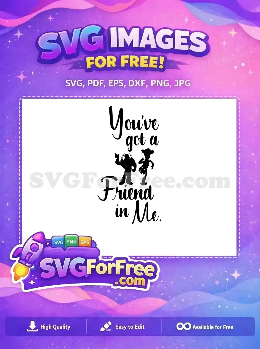 Free Buzz Lightyear Free Woody Silhouette Toy Story Free SVG 1