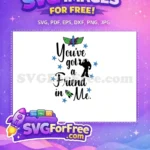 Free Buzz Lightyear Silhouette Free Stars You've Got Friend Free SVG - Instant Download