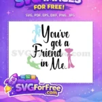 Free Woody Running Free Buzz Flying Toy Story Free SVG - Instant Download