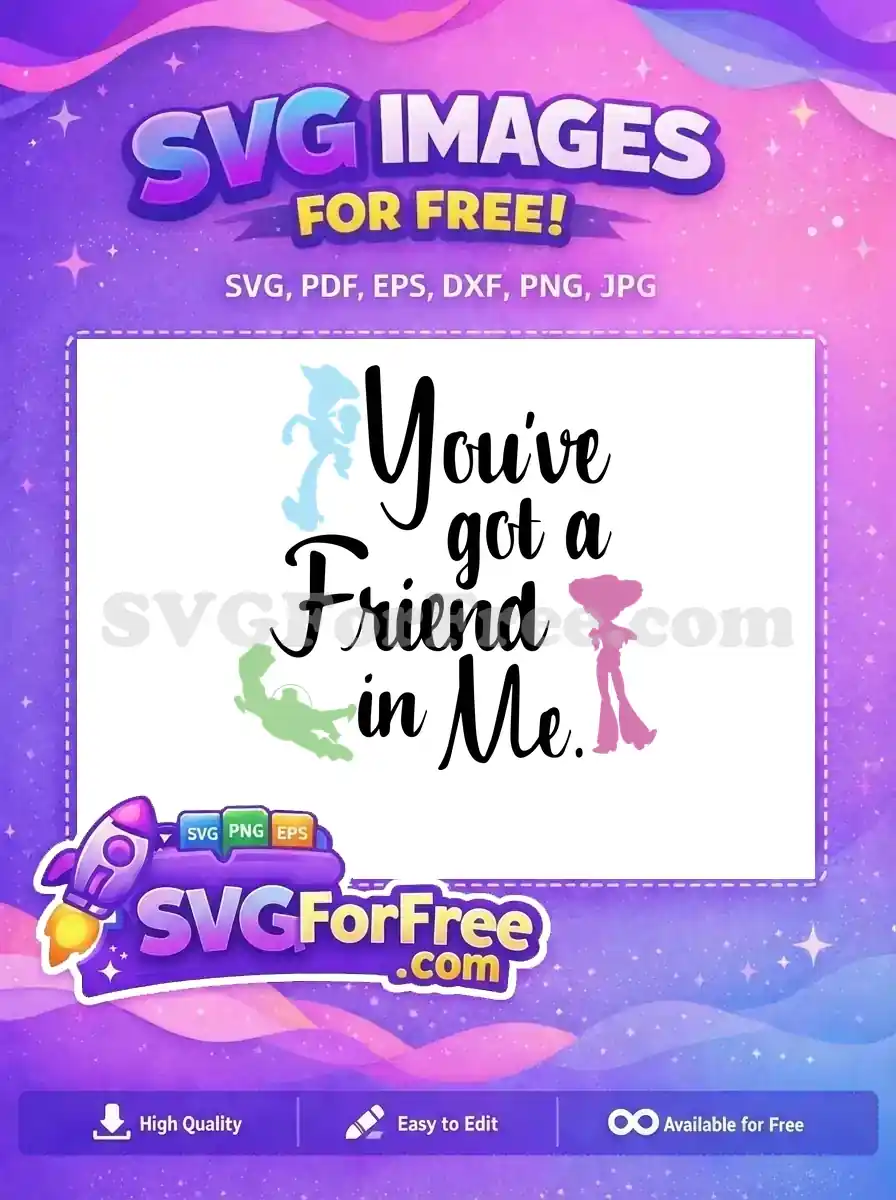 Free Woody Running Free Buzz Flying Toy Story Free SVG
