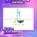 Free Woody Buzz Silhouette Free Best Friends Toy Story Free SVG - Instant Download