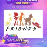 Free Jessie Woody Bullseye Toy Story Disney Free Friends Free SVG - Instant Download